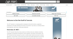 Desktop Screenshot of dotnet-stuff.com